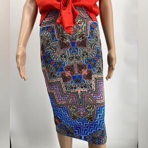 Bisou Bisou Michele Bohbot Pencil Skirt Size XS